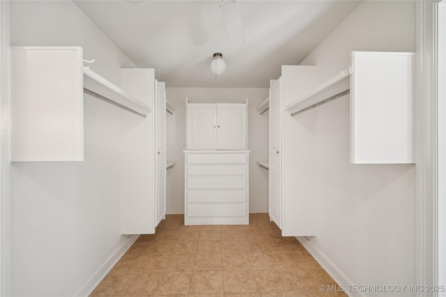 3437 E 96th Pl, Tulsa, OK 74137 - spacious closet featuring light tile patterned floors