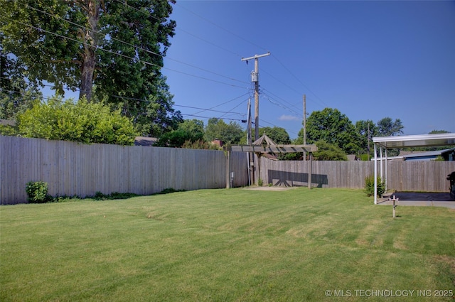 4424 E 59th Pl S, Tulsa, OK 74135 - view of fenced backyard