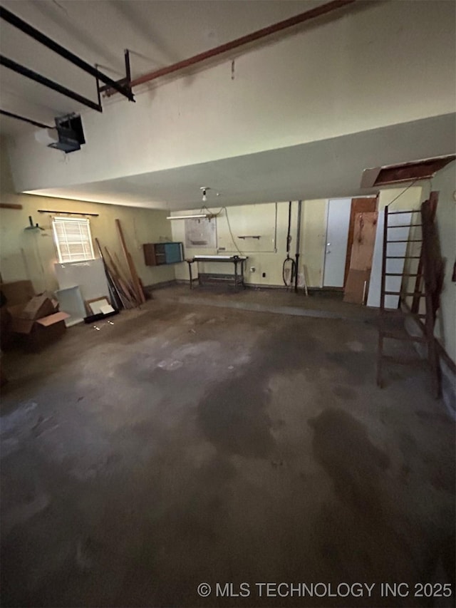 4905 S Columbia Ave, Tulsa, OK 74105 - garage with a garage door opener