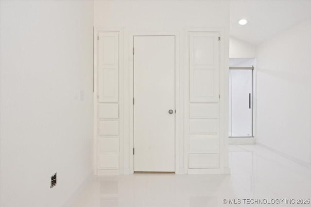 13973 S 237th E Ave, Coweta, OK 74429 - corridor featuring tile patterned flooring and recessed lighting