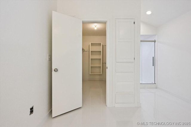 13973 S 237th E Ave, Coweta, OK 74429 - hallway with tile patterned flooring and recessed lighting