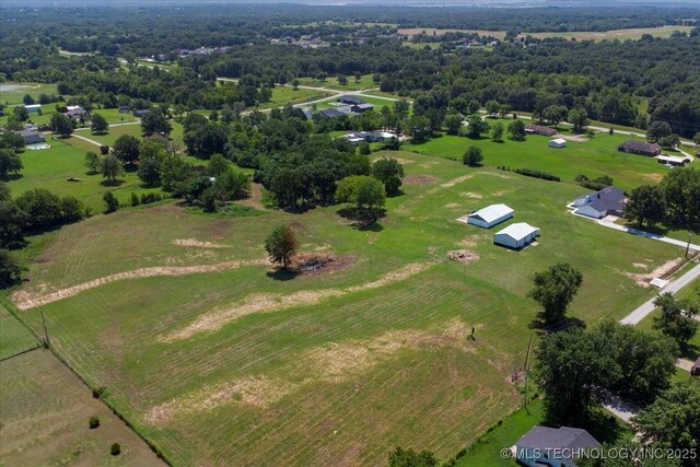 13973 S 237th E Ave, Coweta, OK 74429 - overview of rural landscape