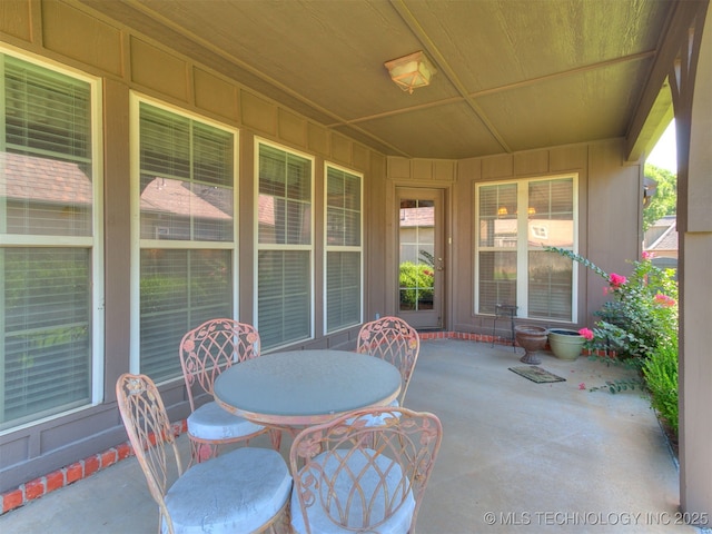 9314 S 76th E Ave, Tulsa, OK 74133 - view of patio / terrace with outdoor dining space
