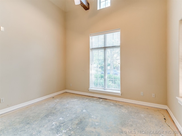 9314 S 76th E Ave, Tulsa, OK 74133 - empty room with baseboards