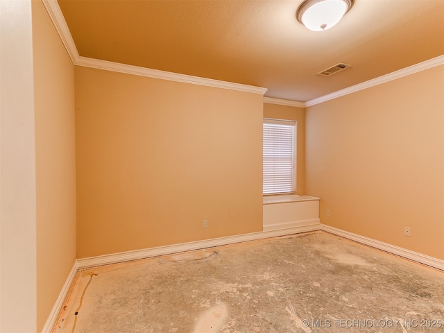 9314 S 76th E Ave, Tulsa, OK 74133 - empty room with crown molding and baseboards