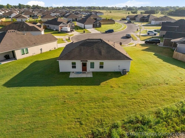 14203 N 76th Ave, Collinsville, OK 74021 - aerial view of residential area