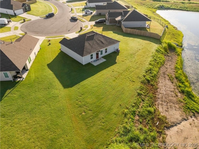 14203 N 76th Ave, Collinsville, OK 74021 - aerial view of residential area featuring a nearby body of water