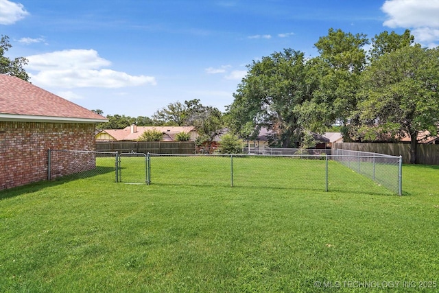 1533 Terrill Cir, Sapulpa, OK 74066 - view of yard