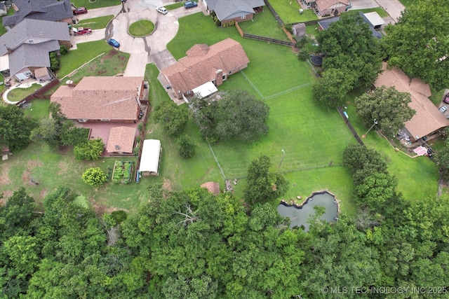 1533 Terrill Cir, Sapulpa, OK 74066 - aerial view of property and surrounding area featuring nearby suburban area