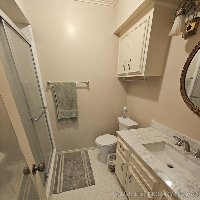 1533 Terrill Cir, Sapulpa, OK 74066 - full bathroom with a stall shower and vanity