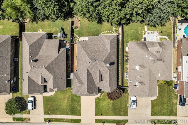 1116 W Fargo Dr, Broken Arrow, OK 74012 - bird's eye view