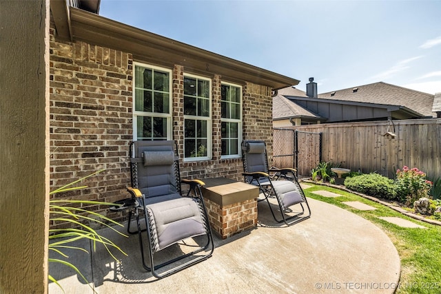 1116 W Fargo Dr, Broken Arrow, OK 74012 - fenced backyard featuring a patio