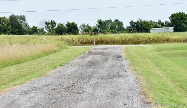 71279 S 270th Rd, Wagoner, OK 74467 - view of dirt / gravel road