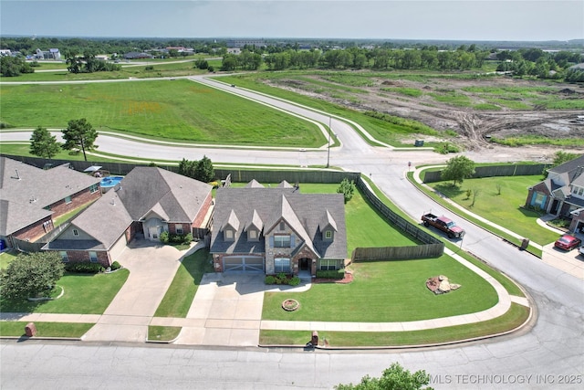 1317 W Dover St, Broken Arrow, OK 74012 - view from above of property