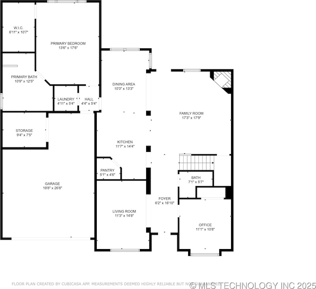 1317 W Dover St, Broken Arrow, OK 74012 - view of room layout