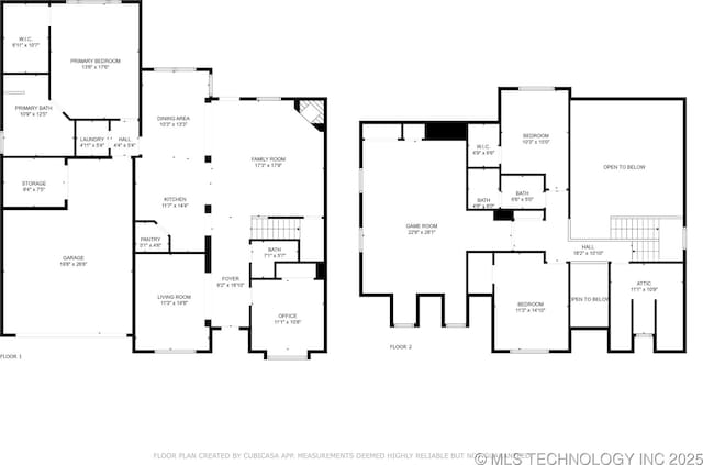 1317 W Dover St, Broken Arrow, OK 74012 - view of floor plan / room layout