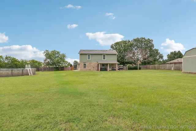 11784 N 154th Ave, Collinsville, OK 74021 - view of fenced backyard