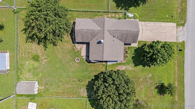 11691 N 193rd E Ave, Collinsville, OK 74021 - aerial view of property and surrounding area
