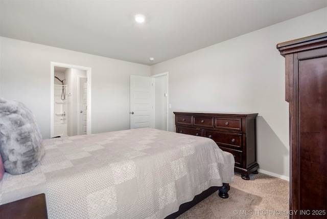 11608 S 274th E Pl, Coweta, OK 74429 - bedroom featuring light colored carpet and ensuite bathroom