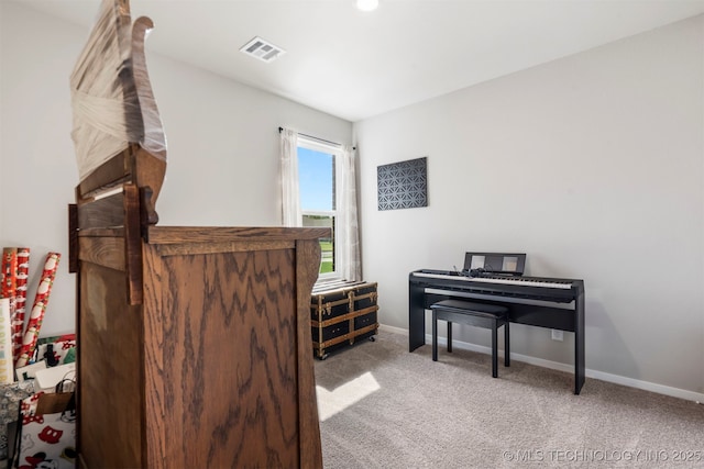 11608 S 274th E Pl, Coweta, OK 74429 - sitting room featuring carpet flooring and baseboards
