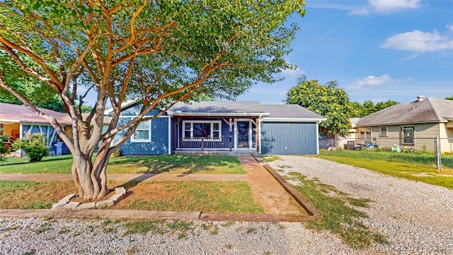 403 N Vine Ave, Cleveland, OK 74020 - view of front of property featuring gravel driveway