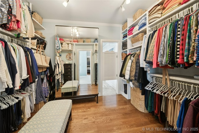 8002 E Galveston Pl, Broken Arrow, OK 74014 - spacious closet with wood finished floors