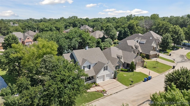 8002 E Galveston Pl, Broken Arrow, OK 74014 - aerial perspective of suburban area