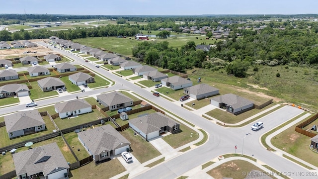 1111 W Cheyenne Ln, Claremore, OK 74019 - aerial view of residential area