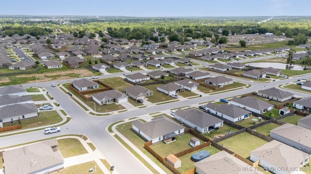 1111 W Cheyenne Ln, Claremore, OK 74019 - aerial view of property's location with nearby suburban area