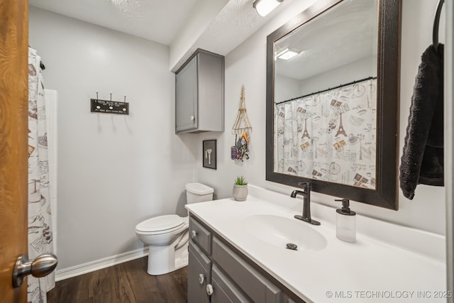 1120 S Sequoyah Dr, Oologah, OK 74053 - bathroom featuring vanity and wood finished floors