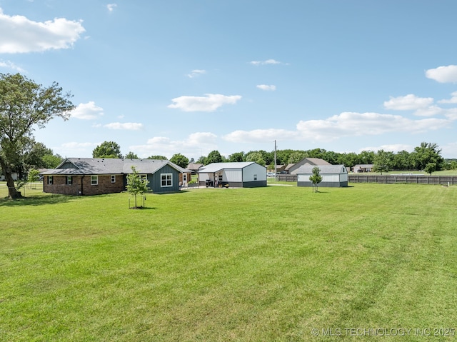 1120 S Sequoyah Dr, Oologah, OK 74053 - view of yard