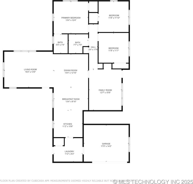 1120 S Sequoyah Dr, Oologah, OK 74053 - view of property floor plan