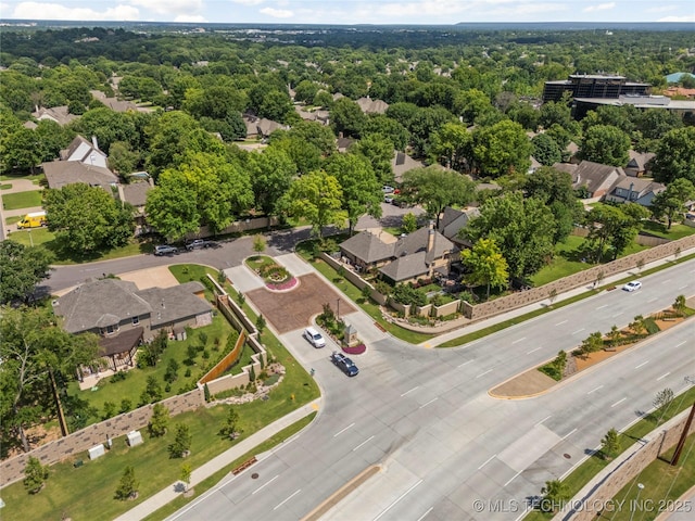 5428 E 88th St, Tulsa, OK 74137 - aerial perspective of suburban area