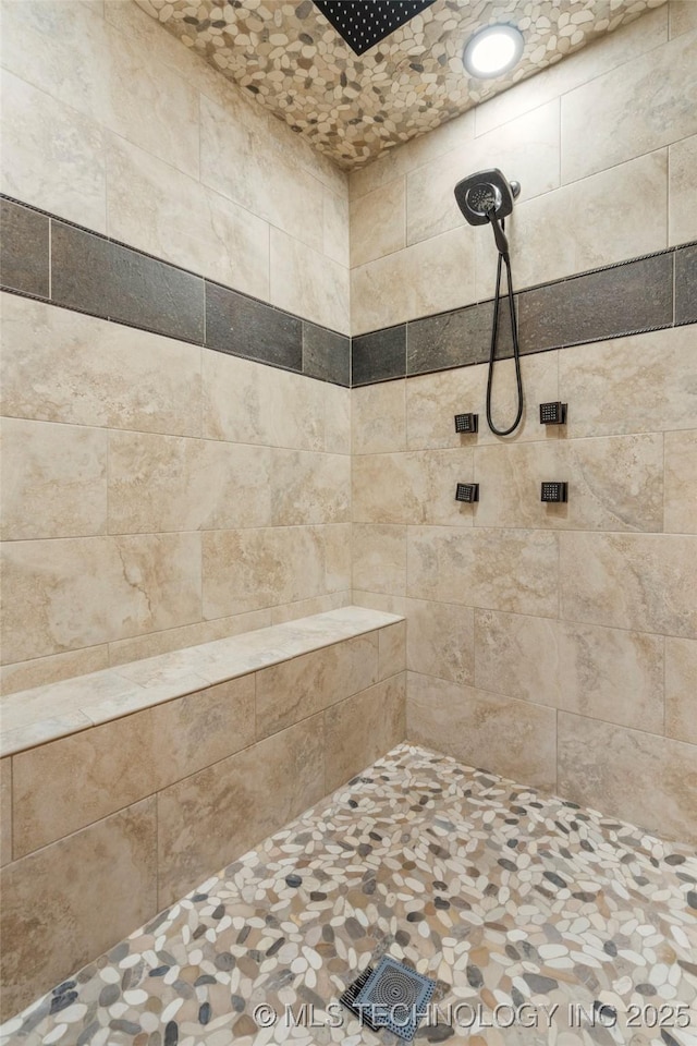 5428 E 88th St, Tulsa, OK 74137 - bathroom featuring tiled shower
