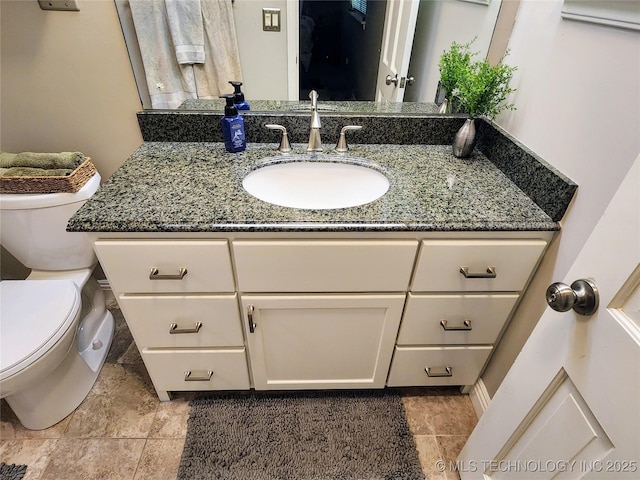5135 S Marion Pl, Tulsa, OK 74135 - bathroom featuring vanity and toilet