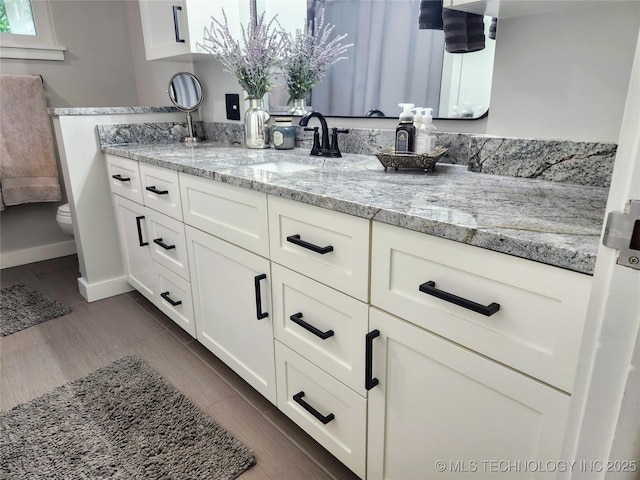 5135 S Marion Pl, Tulsa, OK 74135 - full bathroom with vanity and toilet