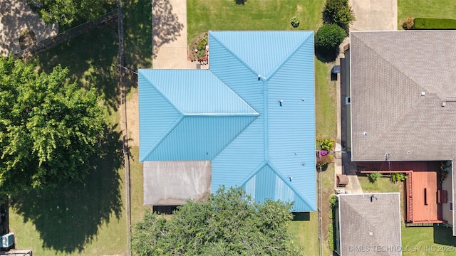 507 S Thompson, Vinita, OK 74301 - aerial view of property and surrounding area