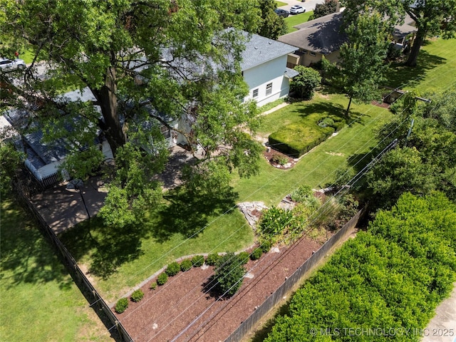 4146 S Birmingham Pl, Tulsa, OK 74105 - aerial view of property and surrounding area