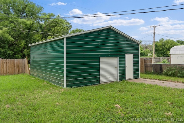 345 N Pine, Dewey, OK 74029 - view of garage