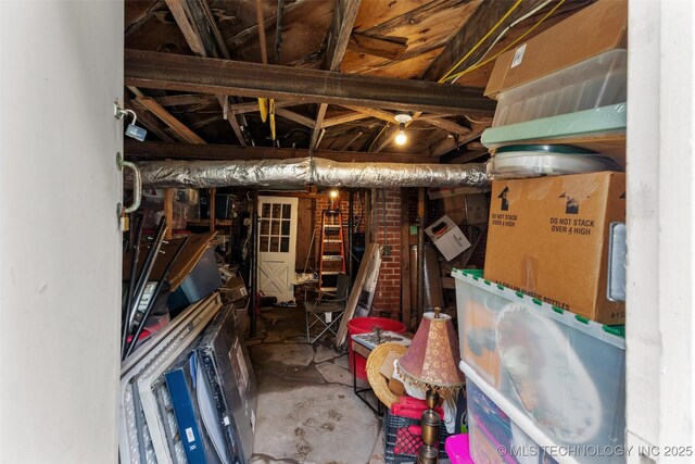 817 S Stockton, Ada, OK 74820 - view of basement