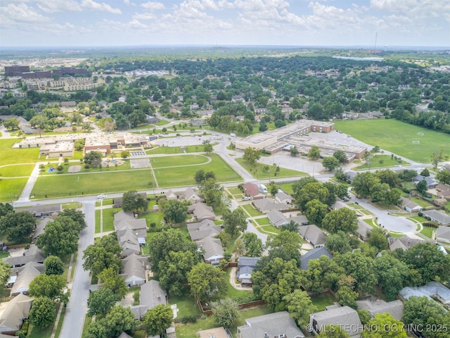 5610 S 75th E Pl, Tulsa, OK 74145 - aerial perspective of suburban area