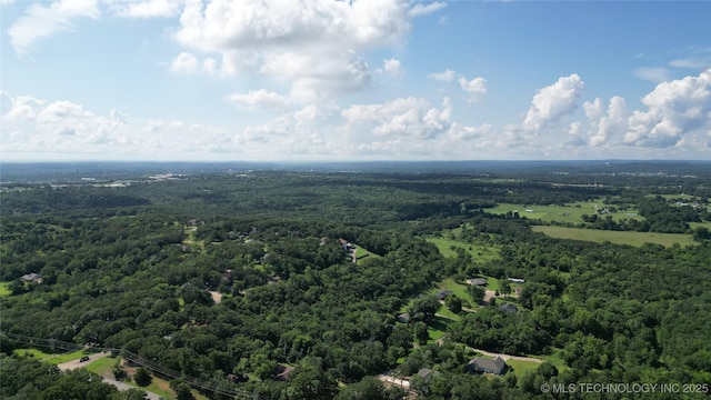 920 Ridge Oak Rd, Sapulpa, OK 74066 - bird's eye view of a forest