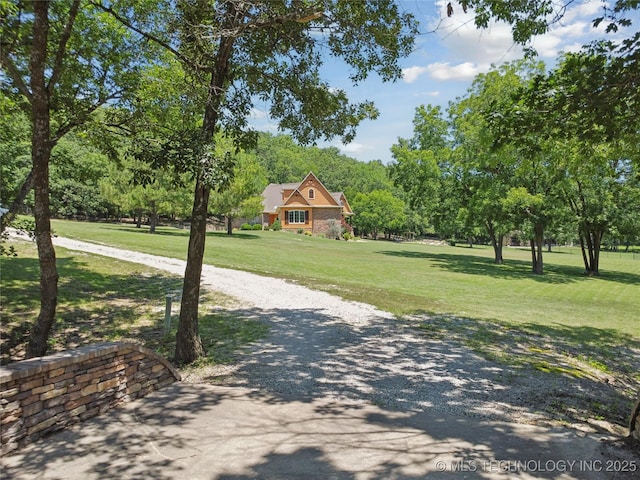 7355 E 453rd Rd, Claremore, OK 74017 - surrounding community featuring a lawn