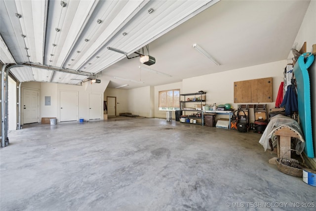 7355 E 453rd Rd, Claremore, OK 74017 - garage with a garage door opener