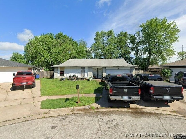 3602 S 119th E Ave, Tulsa, OK 74146 - single story home featuring an attached garage and driveway