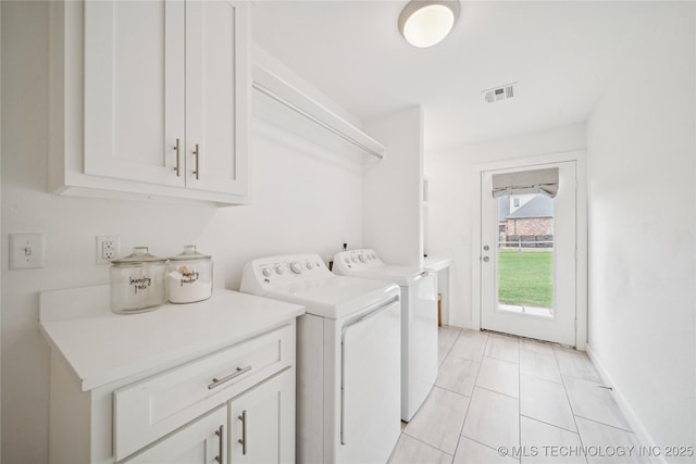 7383 S 288th E Ave, Broken Arrow, OK 74014 - laundry room with cabinet space and washer and dryer