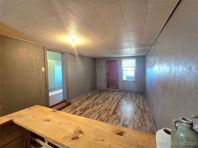 305 Chronister Ave, Drumright, OK 74030 - empty room with wood finished floors