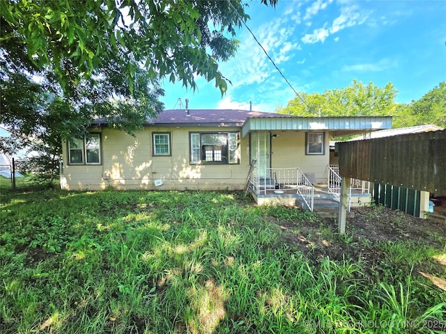 305 Chronister Ave, Drumright, OK 74030 - back of house