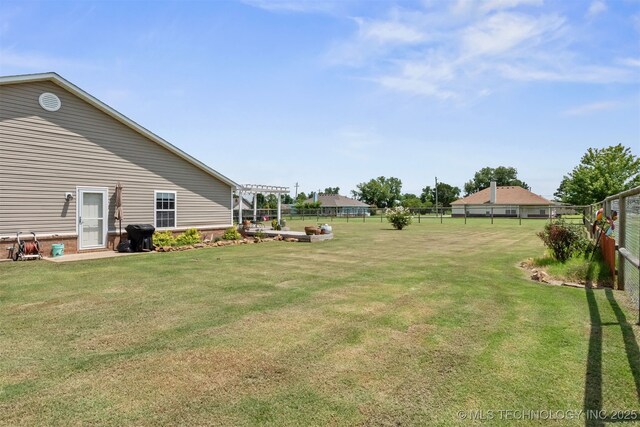 24 Faye Ave, Inola, OK 74036 - view of yard with a pergola