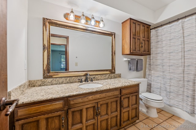 10421 S 197th E Ave, Broken Arrow, OK 74014 - full bath featuring vanity, tile patterned flooring, and curtained shower